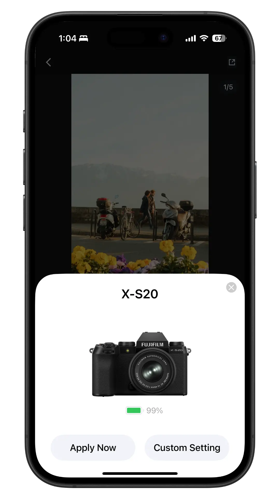 FujiStyle App Screenshot 3